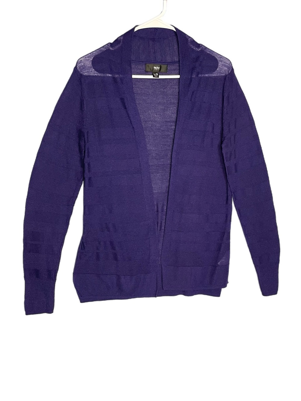 Mossimo Open Front Lightweight Cardigan Women’s Size Large